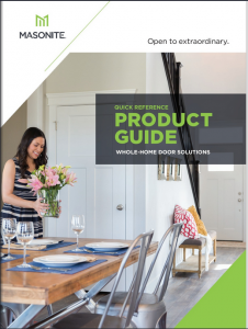 Masonite 2020 Door Quick Product Guide