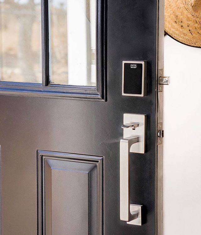 keyed door pad entry