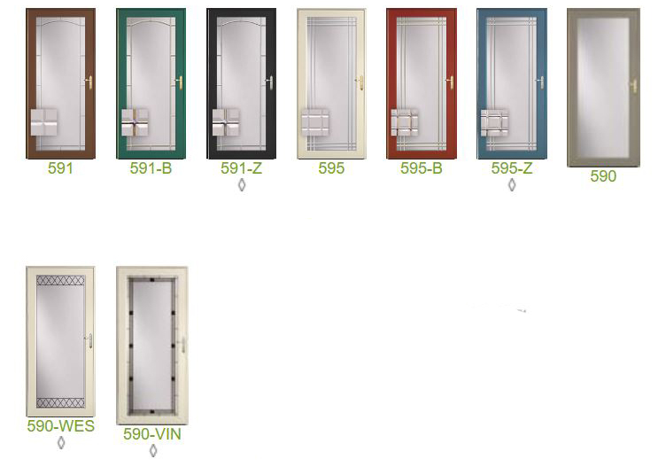 Storm Door Glass Options